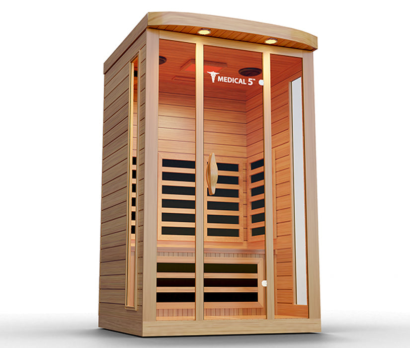 3 Person Home Infrared Sauna | Medical 5™ - Sweatfully