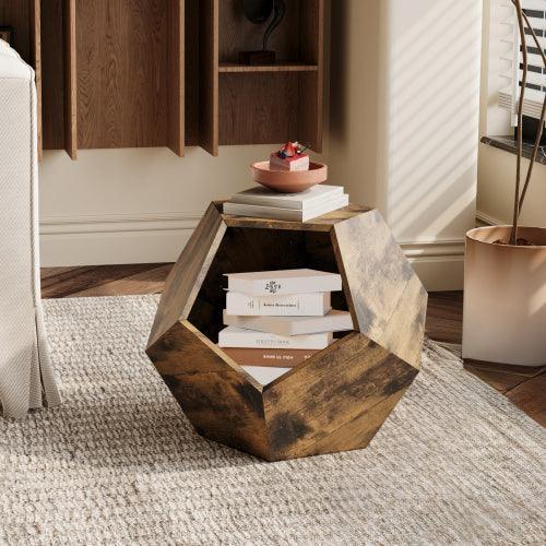 25.98'' Modern Pet Furniture Cat Carrier, Sofa Side Table, Planter MDF Multifunctional Furniture, Burmese Sumac - Sweatfully