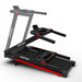 DeerRun A1 Pro Move+  6% Incline Foldable Treadmill——2025 Upgraded Chip & NFC Support | 350Lbs, 10mph Black - Sweatfully
