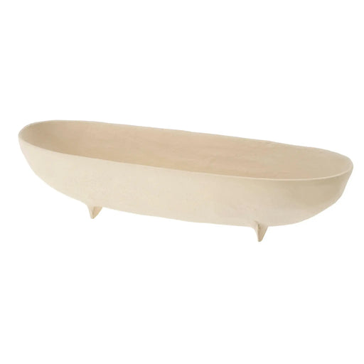 Large Ivory Rockform Dish - Sweatfully