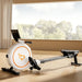 DeerRun RW600 Adjustable 32-Level Magnetic Resistance Long Slide Rail Smart Rowing Machine with PitPat App - Sweatfully