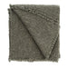 Fringed Boucle Throw Blanket Forest - Sweatfully