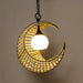 1-Light Farmhouse Boho Island Pendant Lighting - Sweatfully