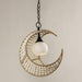 1-Light Farmhouse Boho Island Pendant Lighting - Sweatfully