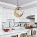 1-Light Farmhouse Boho Island Pendant Lighting - Sweatfully