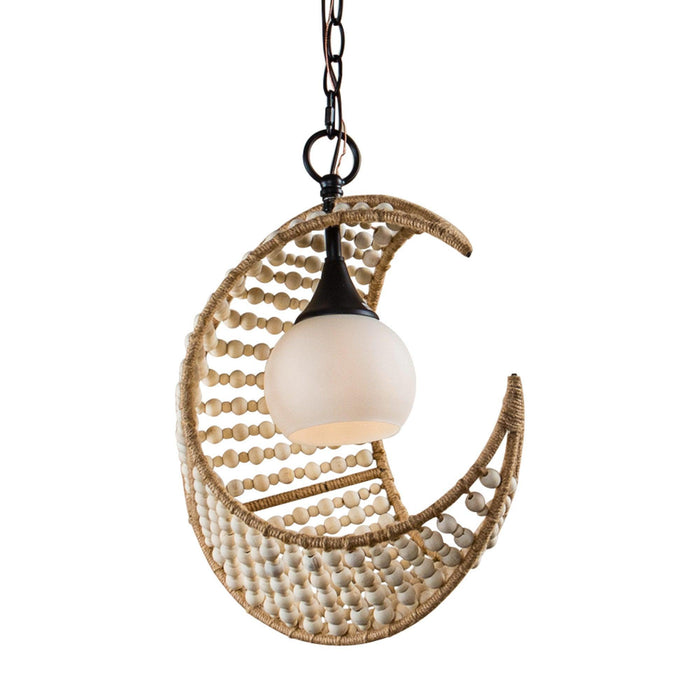 1-Light Farmhouse Boho Island Pendant Lighting - Sweatfully