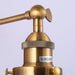 1-Light Traditional Rattan Golden Wall Sconce Light - Sweatfully