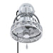 10" Modern Black Small Ceiling Fan with Pull Chain - Sweatfully