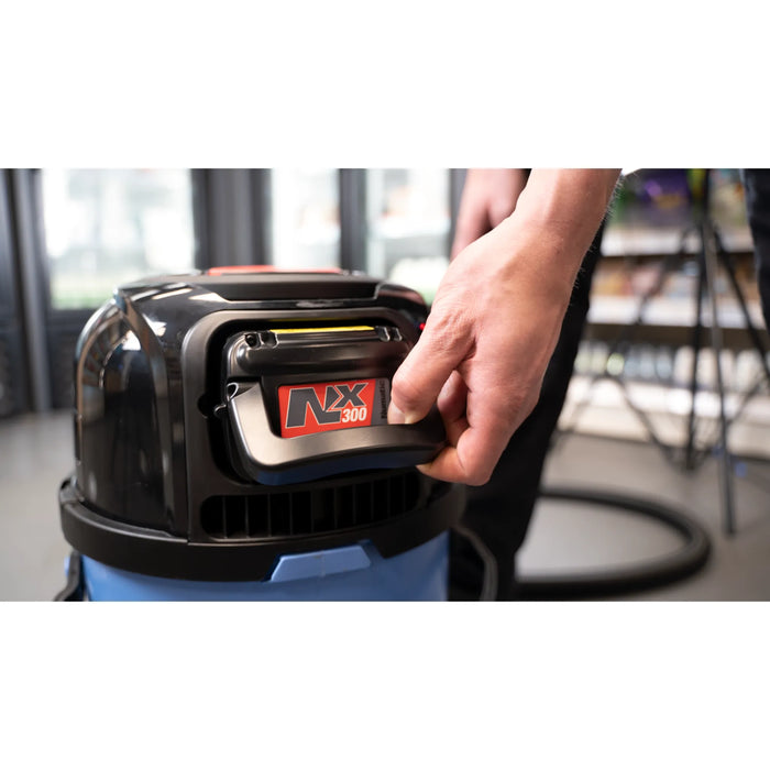 NaceCare WVB 370NX Wet & Dry Vacuum with A11 Kit, Powered by NX300 Battery System - Sweatfully
