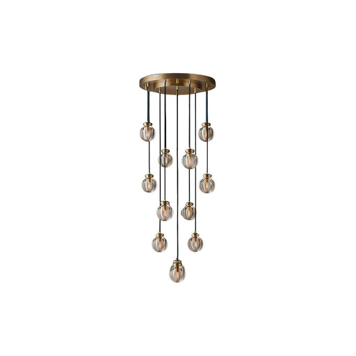 Fantasy Pearl Ball Round Chandelier 22" - Sweatfully
