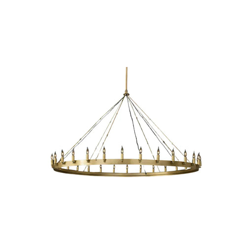 Camino Vintage Candelabra Round Chandelier 63" - Sweatfully