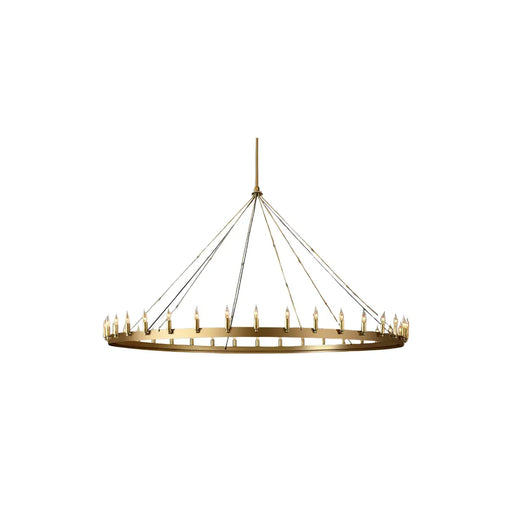 Camino Vintage Candelabra Round Chandelier 73" - Sweatfully