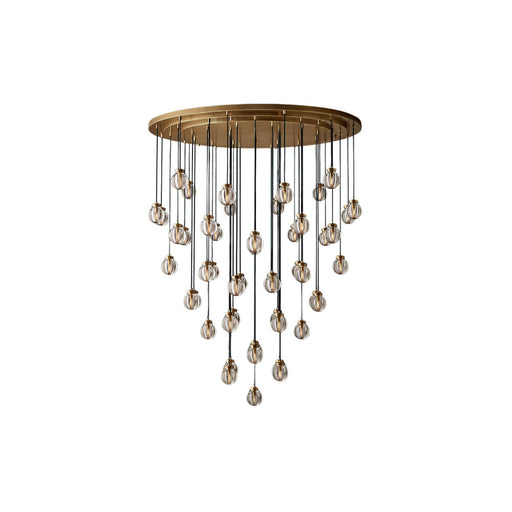 Fantasy Pearl Ball Round Chandelier 60" - Sweatfully