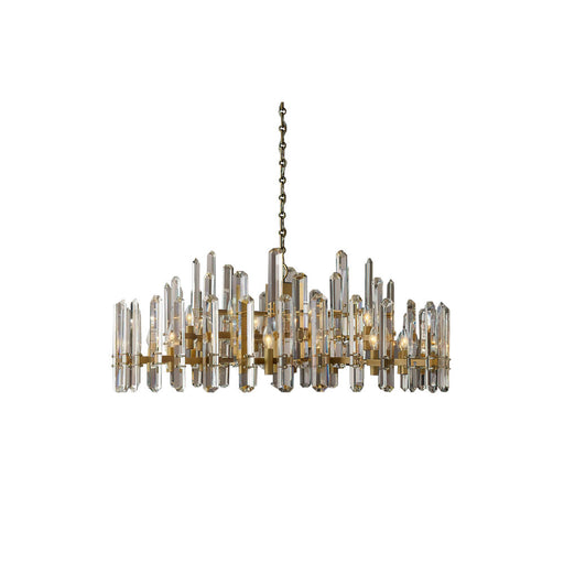Browning Prism Round Chandelier 48" - Sweatfully