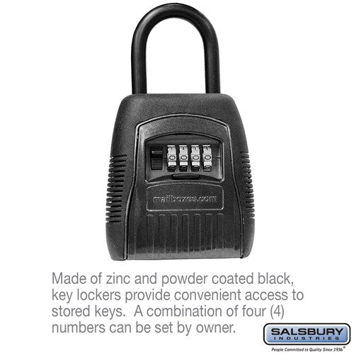 Salsbury Key Locker - Shackle Style - Sweatfully