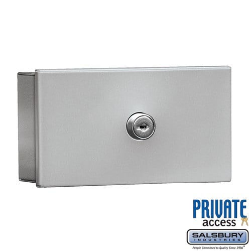 Salsbury Key Keeper (Includes Commercial Lock) - Aluminum - Surface Mounted - Private Access - Sweatfully