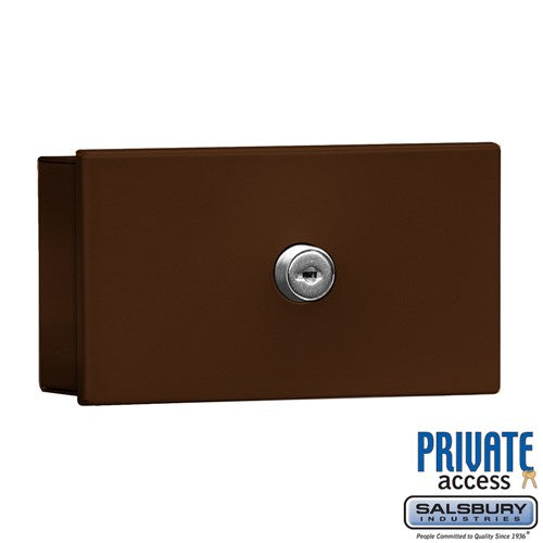 Salsbury Salsbury Key Keeper (Includes Commercial Lock) - Bronze- Surface Mounted - Private Access - Sweatfully