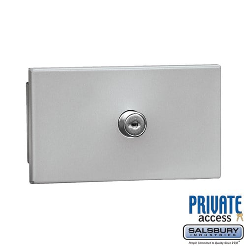 Salsbury Key Keeper (Includes Commercial Lock) - Aluminum - Recessed Mounted - Private Access - Sweatfully