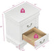 Furniture of America Night Stand Louis Philippe - Sweatfully