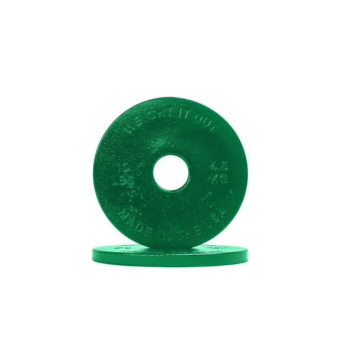 Cast Iron Machined Weight Plate Pairs - Sweatfully