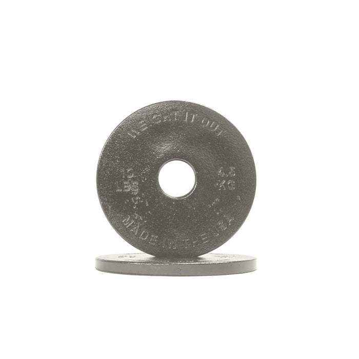 Cast Iron Machined Weight Plate Pairs - Sweatfully