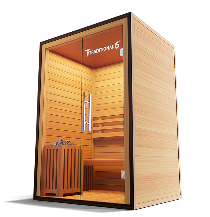 2 Person Home Stream Sauna | Traditional 6™ - Sweatfully
