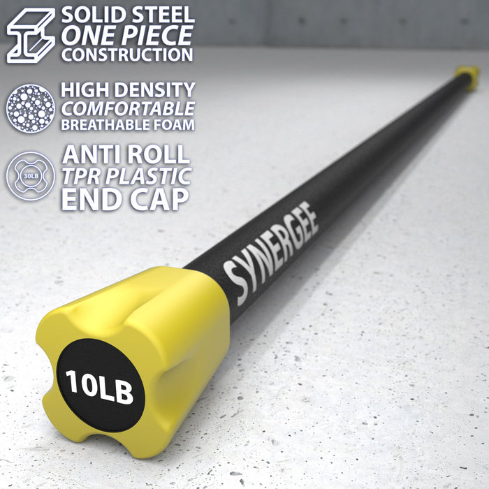 Synergee Weighted Workout Bars - Sweatfully