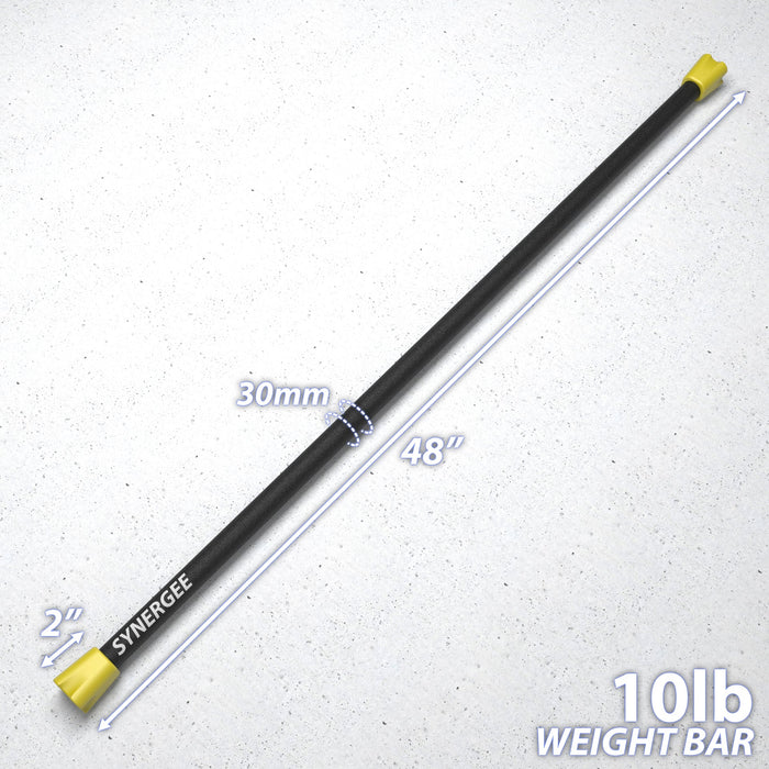 Synergee Weighted Workout Bars - Sweatfully