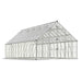 [10x24FT] Premium Heavy-Duty Polycarbonate Walk-In Greenhouse W/ Aluminum Frame & Built-In Gutter System (SAK58472) - Sweatfully