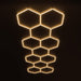 HexGlow Lighting Large Long 11 Hex Kit (21.32' x 6.75') - Sweatfully
