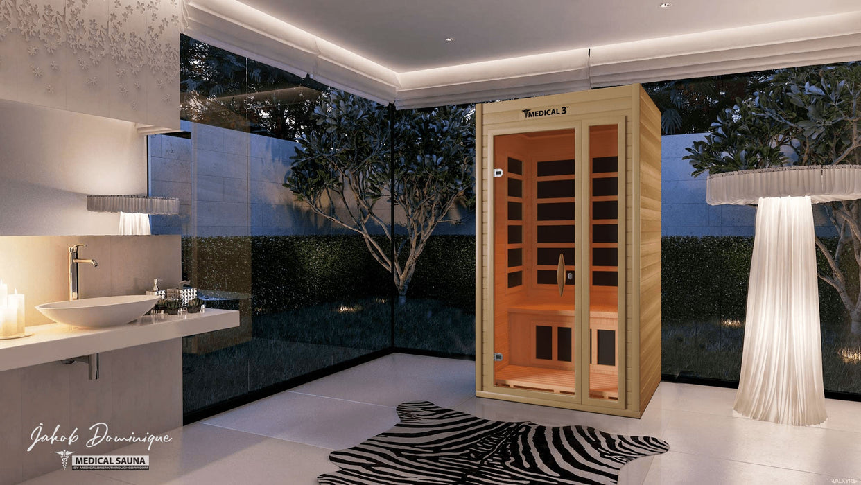 Personal Home Infrared Full Spectrum Sauna | Medical 3™ - Sweatfully
