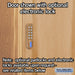 Salsbury 16" Wide Single Tier Solid Oak Executive Wood Locker - 3 Wide - 6 Feet High - 24 Inches Deep - Light Oak - Sweatfully