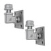 90 Degree Square Elbow Wall Hook Kit (2 Pack) - Sweatfully