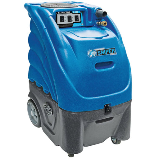 Sandia 80-2200-H Sniper 2-Stage 200 PSI Heated Corded Carpet Extractor - 12 Gallon - Sweatfully