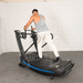 Commercial Self Powered Curve Treadmill - Muscle D Fitness - Standalone - Sweatfully
