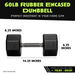 Octo Rubber Dumbbell (sold individually) - Sweatfully