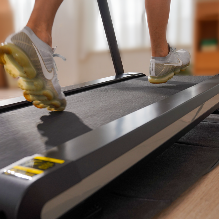DeerRun X20 Treadmill with 15% Auto Incline Full Running Deck Treadmill | 400Lbs, 11.3Mph - Sweatfully