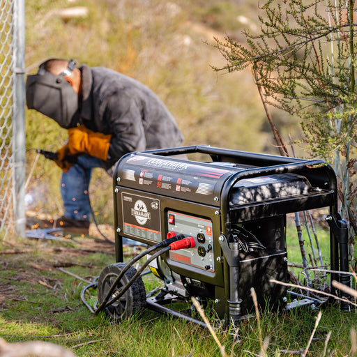120 Amp Engine Driven Welder Generator 2200 Watt 7 HP Gas Powered - Sweatfully