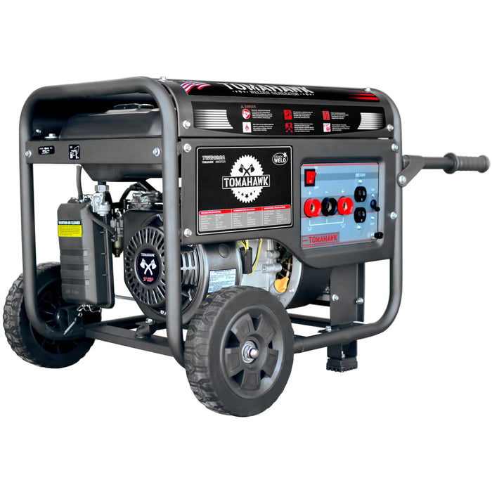 120 Amp Engine Driven Welder Generator 2200 Watt 7 HP Gas Powered - Sweatfully