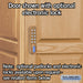Salsbury 16" Wide Double Tier Solid Oak Executive Wood Locker - 1 Wide - 6 Feet High - 18 Inches Deep - Light Oak - Sweatfully