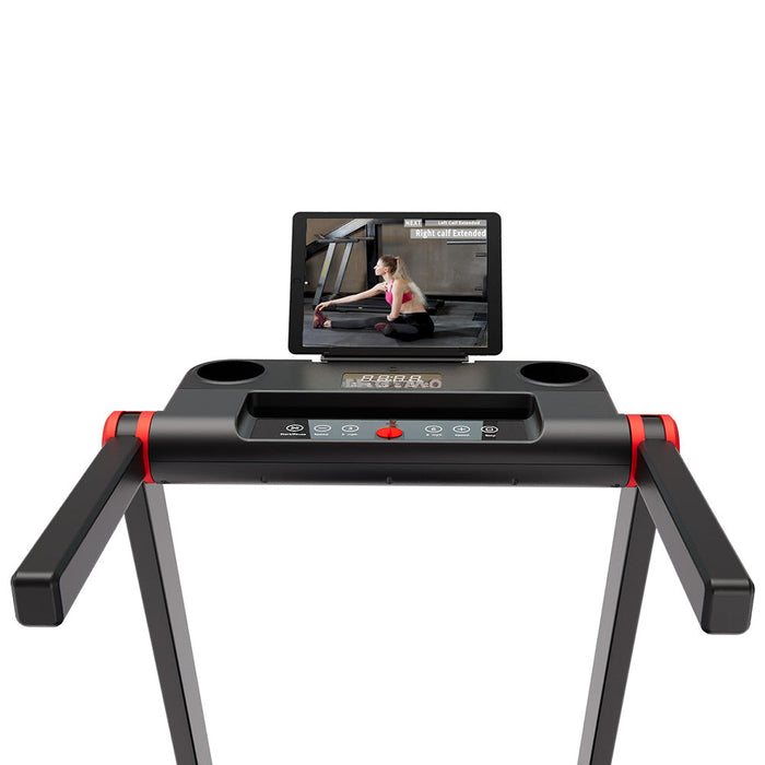 DeerRun A1 Pro Move+  6% Incline Foldable Treadmill——2025 Upgraded Chip & NFC Support | 350Lbs, 10mph Black - Sweatfully