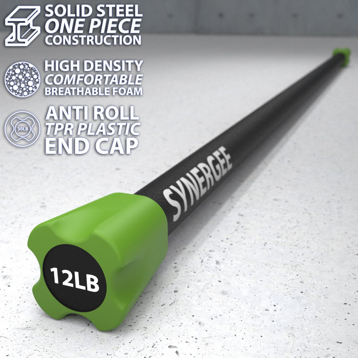 Synergee Weighted Workout Bars - Sweatfully