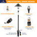Gardenreet Brass Low Voltage Pathway Lights, 12V Outdoor LED Landscape Path Lights(Hollowed-out) for Walkway Driveway Garden Patio (2406) - Sweatfully