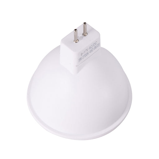 Gardenreet 5W MR16 LED Bulb, AC/DC 12V Low Voltage, GU5.3 Bi-Pin Base, 450 Lumens 35W Halogen Equivalent, 45 Degree Spot night light bulb for Outdoor Soptlight, Well Light, Downlight(2700/4000/5000K) - Sweatfully