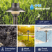 Gardenreet Brass Low Voltage Pathway Lights, 12V Outdoor LED Landscape Path Lights(Mini) for Walkway Driveway Garden Yard (2411) - Sweatfully