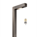 Gardenreet Solid Brass Low Voltage Landscape Path Light, 12V LED Outdoor Accent Pathway and Area Light(Modern L-shape 2404) - Sweatfully