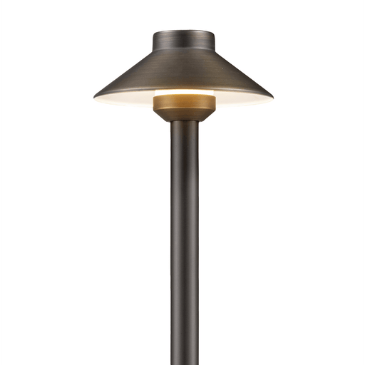 Gardenreet Solid Brass Low Voltage Landscape Pathway Light, LED Outdoor Accent Path and Area Light(Hat 2401) - Sweatfully