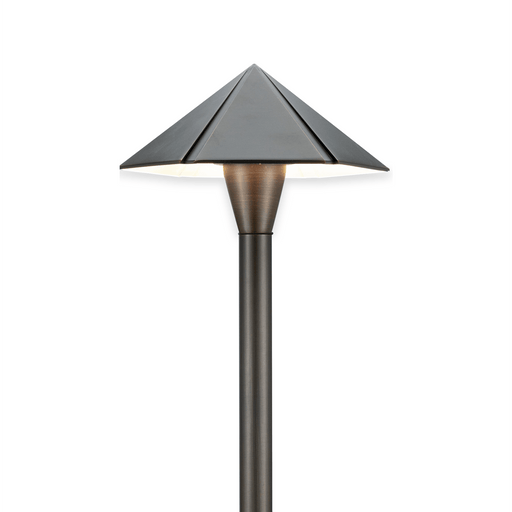 Gardenreet Brass Low Voltage Pathway Lights, 12V Outdoor LED Landscape Path Lights(Umbrella) for Walkway Driveway Garden Yard (2413) - Sweatfully
