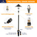 Gardenreet Brass Low Voltage Pathway Lights, 12V Outdoor LED Landscape Path Lights(Umbrella) for Walkway Driveway Garden Yard (2413) - Sweatfully