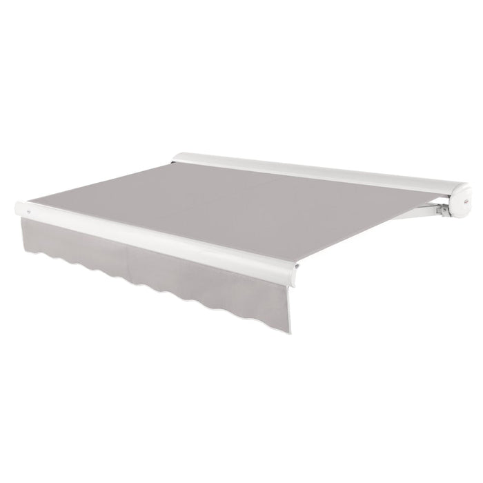 [12x10FT] Awntech Key West Premium Electric Outdoor Motorized Retractable Awning [FCL12/FCR12-SBY] (SAK78214) - Sweatfully